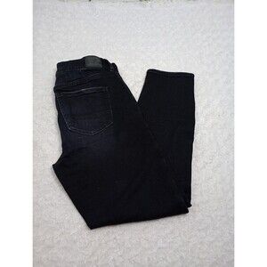 American Eagle  Women's Stretch H i-rise Skinny Jeans Black Sz 8
